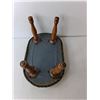 Image 2 : Wooden Foot Stool 16.5" Long x 10" Wide
