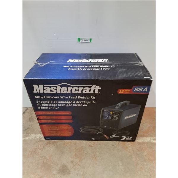 * Mastercraft MIG/Flux-core 88Amp Wire Feed Welder Kit (NIB) - Pickup Only