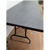 Image 3 : ** Folding 8' Plastic-top Table - Pickup Only