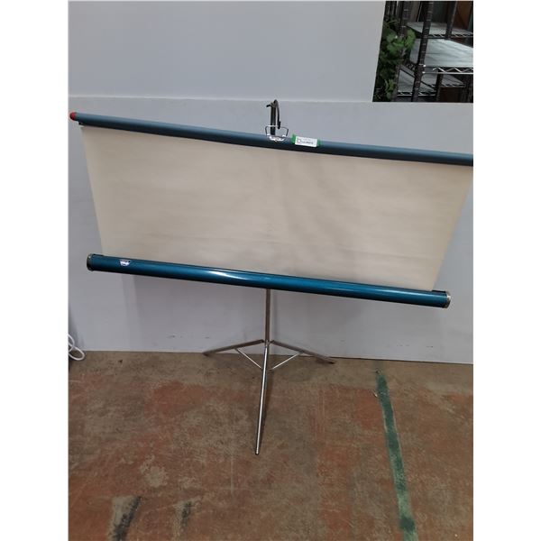 * Vintage Royalite 52" Projector Screen - Pickup Only