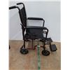 Image 2 : * Drive Aluminum Foldable Transport Chair with Tote Bag - Pickup Only