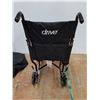 Image 3 : * Drive Aluminum Foldable Transport Chair with Tote Bag - Pickup Only