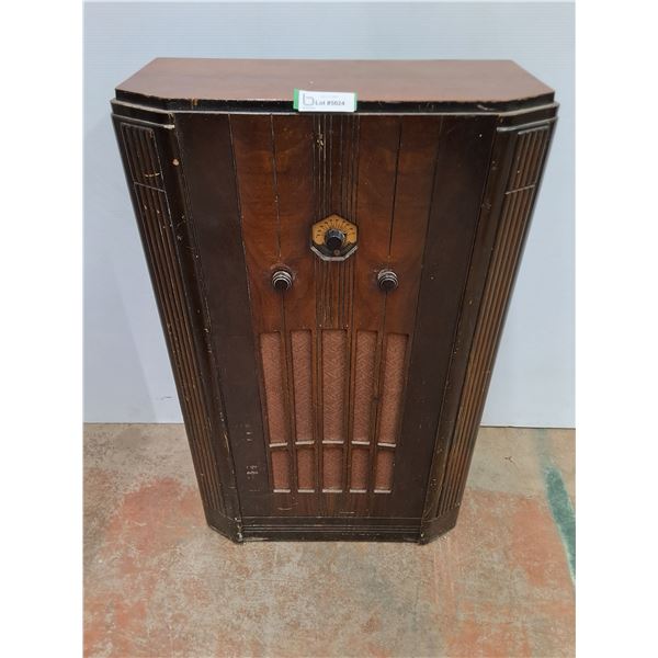 * Vintage General Electric Tube Radio - Untested - 37.5x23x11" - Pickup Only