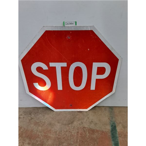 * Metal STOP Sign - 29.5" Dia  -  PICK UP