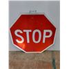 Image 1 : * Metal STOP Sign - 29.5" Dia  -  PICK UP