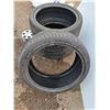 Image 4 : ** (3) Rovelo Tires - 255/35ZR19 96YXL, (4) Chevrolet Rim Center Caps - As is - Pickup Only