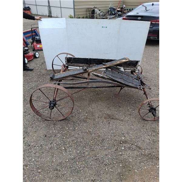 ** Antique Wagon Chassis/Axles - As is - Pickup Only