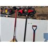 Image 3 : ** Square Shovel, Leaf Rake, Garden Hoe, Lawnmower Blade  and Misc - Cannot Ship