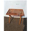 Image 1 : **Vintage Wooden Game Table 32" x 30" x 22" - Cannot Ship