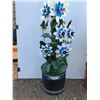 Image 2 : **Decorative Yard Flowers , Red, Blue and Yellow, Cannot Ship