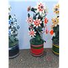 Image 3 : **Decorative Yard Flowers , Red, Blue and Yellow, Cannot Ship