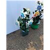 Image 2 : **(2) Decorative Wooden Flowers, Cannot Ship