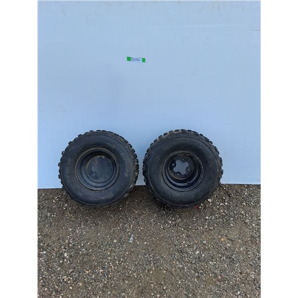 **(2) Atv Tubeless Tires, Cannot Ship