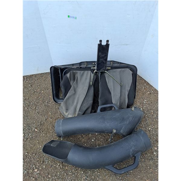 **John Deere Riding Lawnmower Grass Bag and Hoses - Cannot Ship