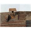 Image 4 : ** Metal Rods , 4" Bench Vise, Rail Piece and Anvil - Cannot Ship