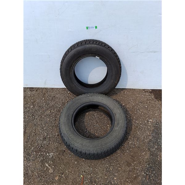 ** (2) Nordic Winter Tires - 185/75R14 - Cannot Ship