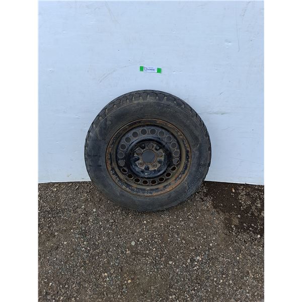 **Snowtrakker Winter Tire with Steel Rim - 205/65R15, Cannot Ship