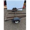 Image 1 : **Trailer  Frame 65" x 74"  With Bedrails As Is, Cannot Ship