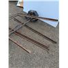 Image 2 : **Trailer  Frame 65" x 74"  With Bedrails As Is, Cannot Ship