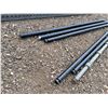 Image 4 : **Galvanized Steel Sign Posts and (6) Straight Metal Hose- CANNOT SHIP AS IS