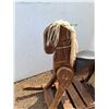 Image 2 : **Children's Wood Rocking Horse, Cannot Ship