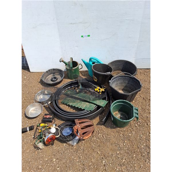 **Gardening Buckets and (2) Watering Cans and Liner CANNOT SHIP