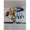 Image 1 : Multi-Meter, Heat Gun - Both Tested, Pliers, Stripper, Torx Key Set, Tire Patch Set, Dimmer Switch