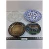 Image 1 : (3) Vintage Platters, Decorative Plate