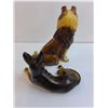 Image 3 : (2) Ceramic Ornamental Dogs - Leg Damaged