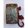 Image 3 : Vintage ITT Red Rotary Telephone