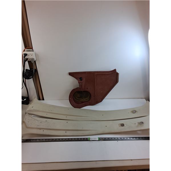 ** Chevrolet 1973-91 Driver's Side A/C Kick Panel, Pair  of Interior Side Panels - Pickup Only