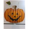 Image 1 : ** Metal Outdoor Halloween Decor - 28" x 24" - Pickup Only