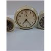 Image 3 : (7) Vintage Desk/End Table Clocks - Battery Operated - As Is