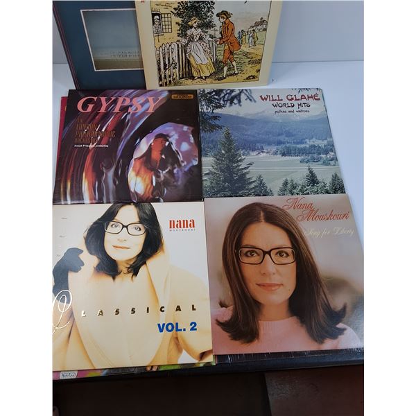 (10) Records: Nana Mouskouri, Zamfir, Jane Oilver, Misc