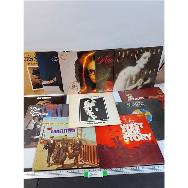 (13) Records: Gordon Lightfoot, Elvis Presley, Jesus Christ Superstar, West Side Story, Misc