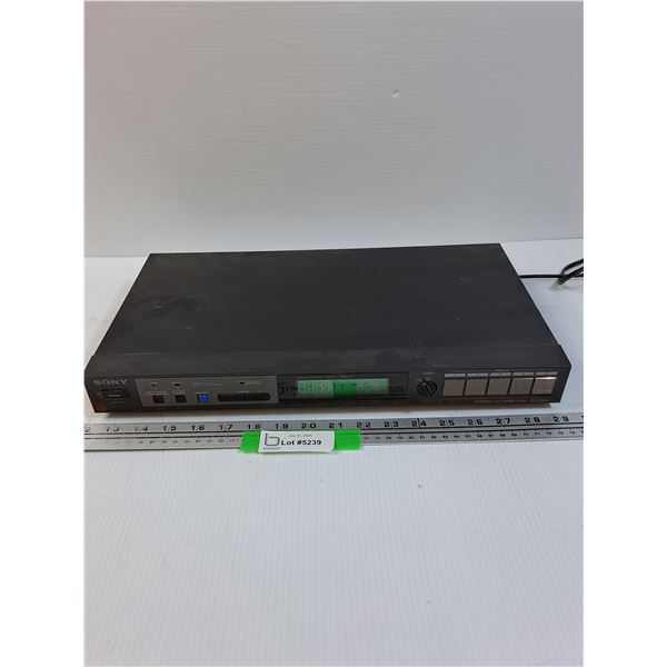 Sony Radio Tuner - Powers On, As Is