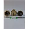 Image 1 : (3) Vintage End Table/Desk Clocks - Allegro & Baby Big Ben - As Is