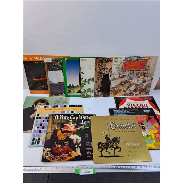 (12) Records: Christmas, Classical Belafonte, Camelot, Victor Herbert, Misc