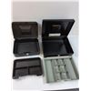 Image 4 : (2) Metal Lock Boxes - No Keys