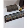 Image 2 : Lot: Fred Flintstone Walking Toy, Mozart CDs & Book, Counting Machine (As Is), AV Input & Amp Electr