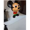 Image 3 : Lot: Garbage Can, Mickey Mouse Toy, Cassette Player w/Police Tape, Power Tester in Case, Slide Case