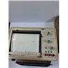 Image 5 : Telequipment Osciloscope - Type D1010 & Hewlett Packard Graph Recorder - Powers On - As Is