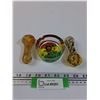 Image 1 : Smoking Paraphernalia Lot: (2) Pipes & (1) Ash Tray