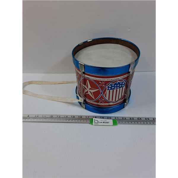Children's Toy Drum w/Strap - 7.5" x 9"