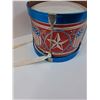 Image 2 : Children's Toy Drum w/Strap - 7.5" x 9"