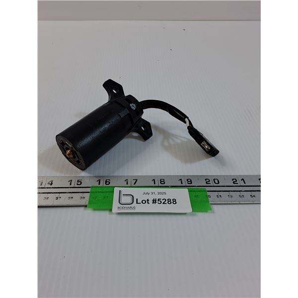 Trailer Plug - 4 Way Flat to 7 Way Converter