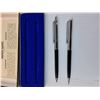 Image 2 : Paper Mate Set of Lead Mechanical Pencil & Ball Point Pen in Case