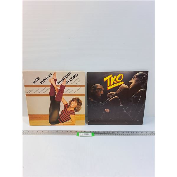 (2) Records: Jane Fonda Workout & TKO
