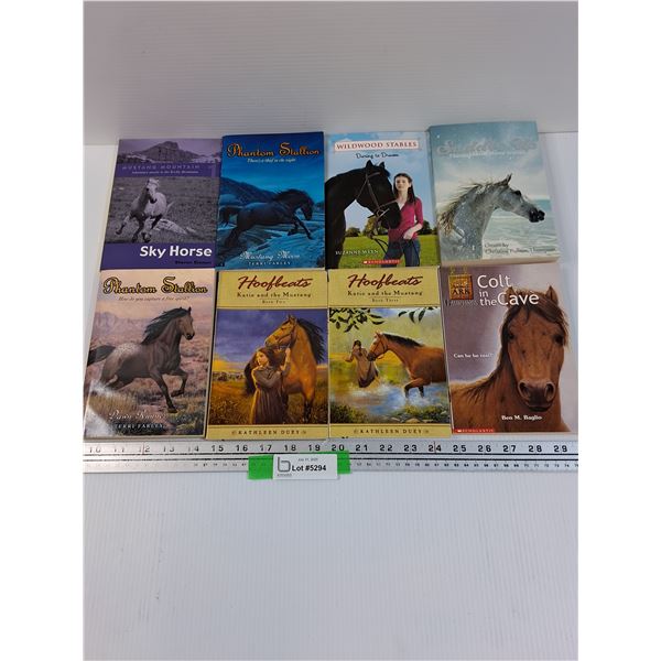 (8) Horse Novels: Dawn Runner, Sharon Siamon, Terri Farley, Suzanne Weyn, Etc