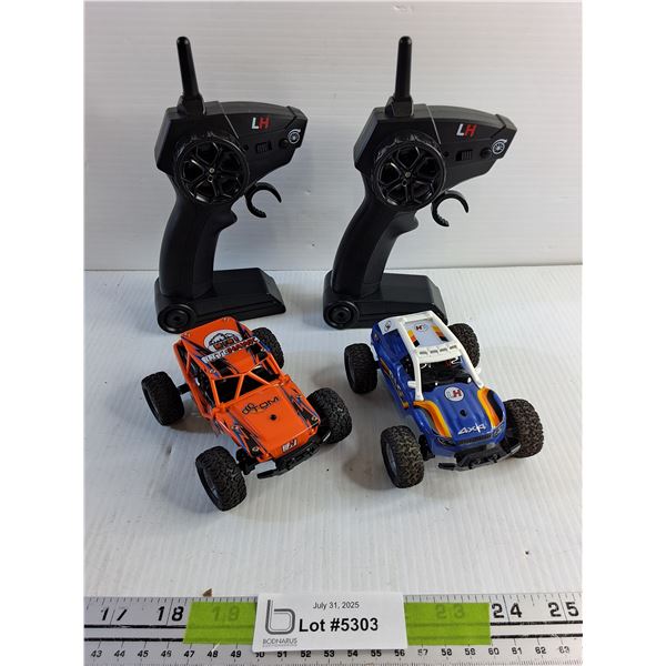 Litehawk R/C Cars with Controllers - As Is